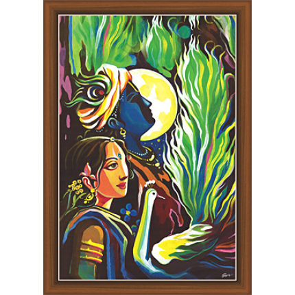 Radha Krishna Paintings (RK-9122)